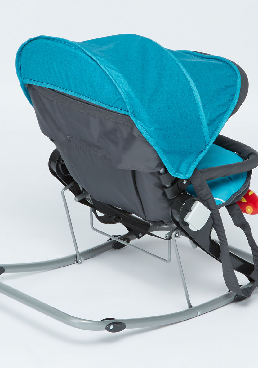Juniors Volcano Baby Rocker with Toy Bar-Infant Activity-image-4