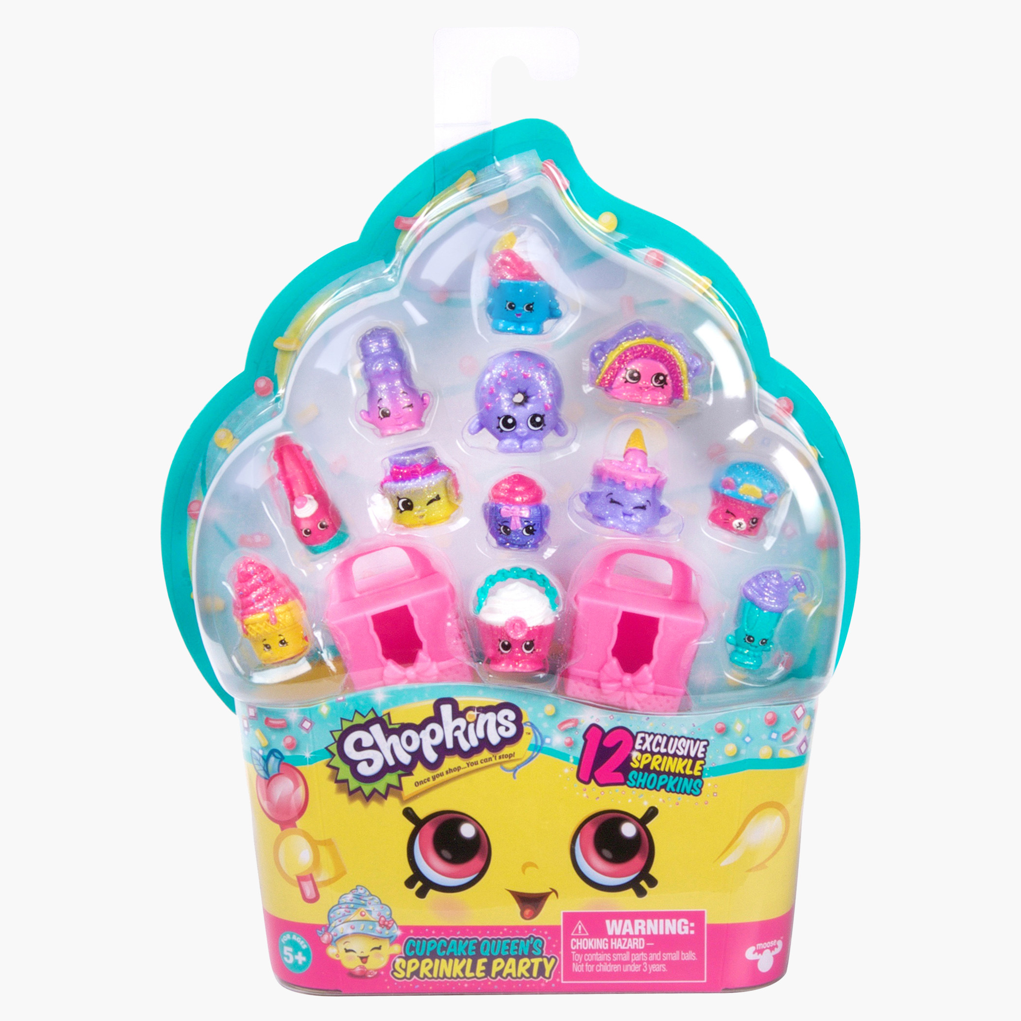مجموعة من 12 شخصية ملونة من شوبكينز-toys-roleplay-playfoods-image-1