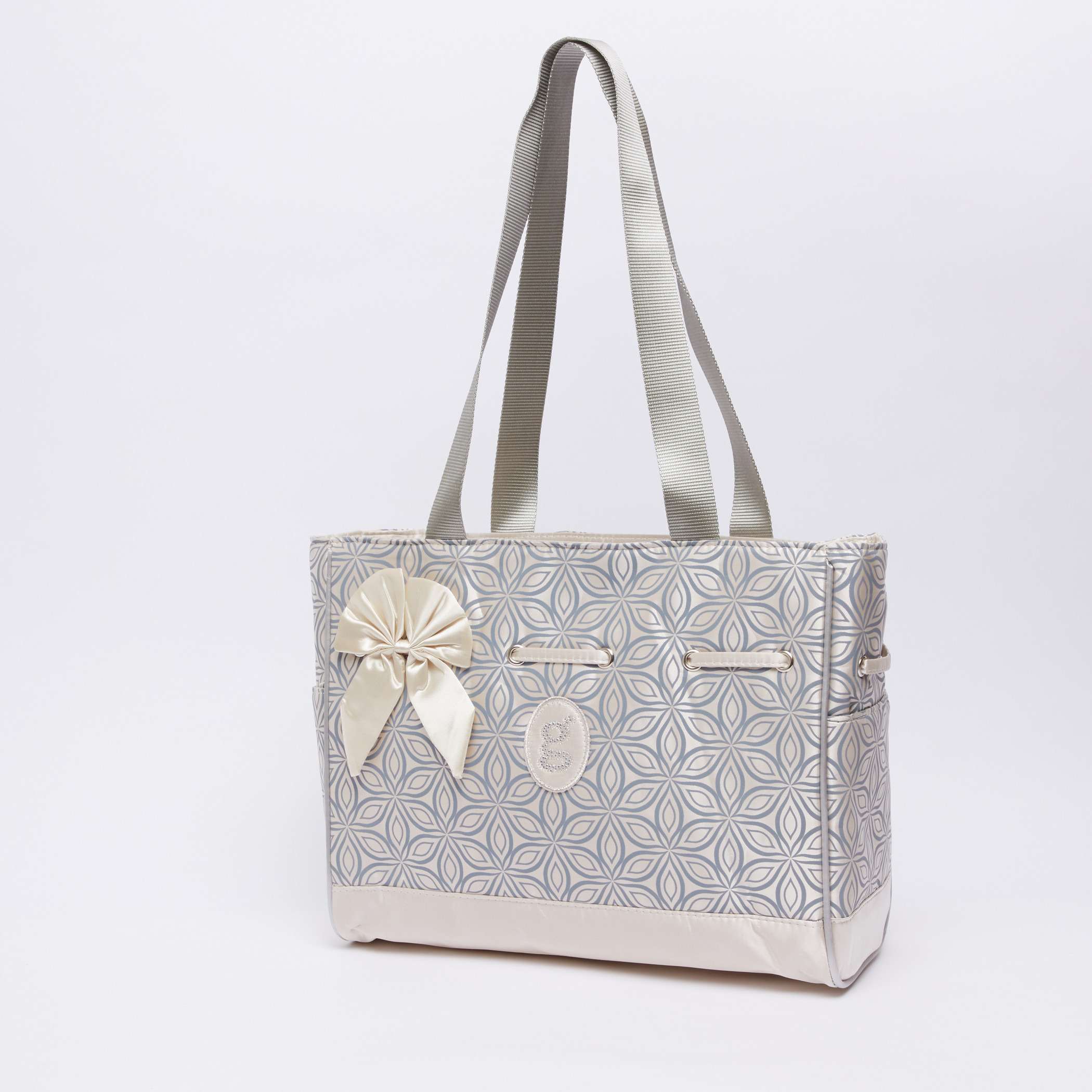 Giggles Printed Diaper Bag with Zip Closure-baby-gear-diaperbags-image-4