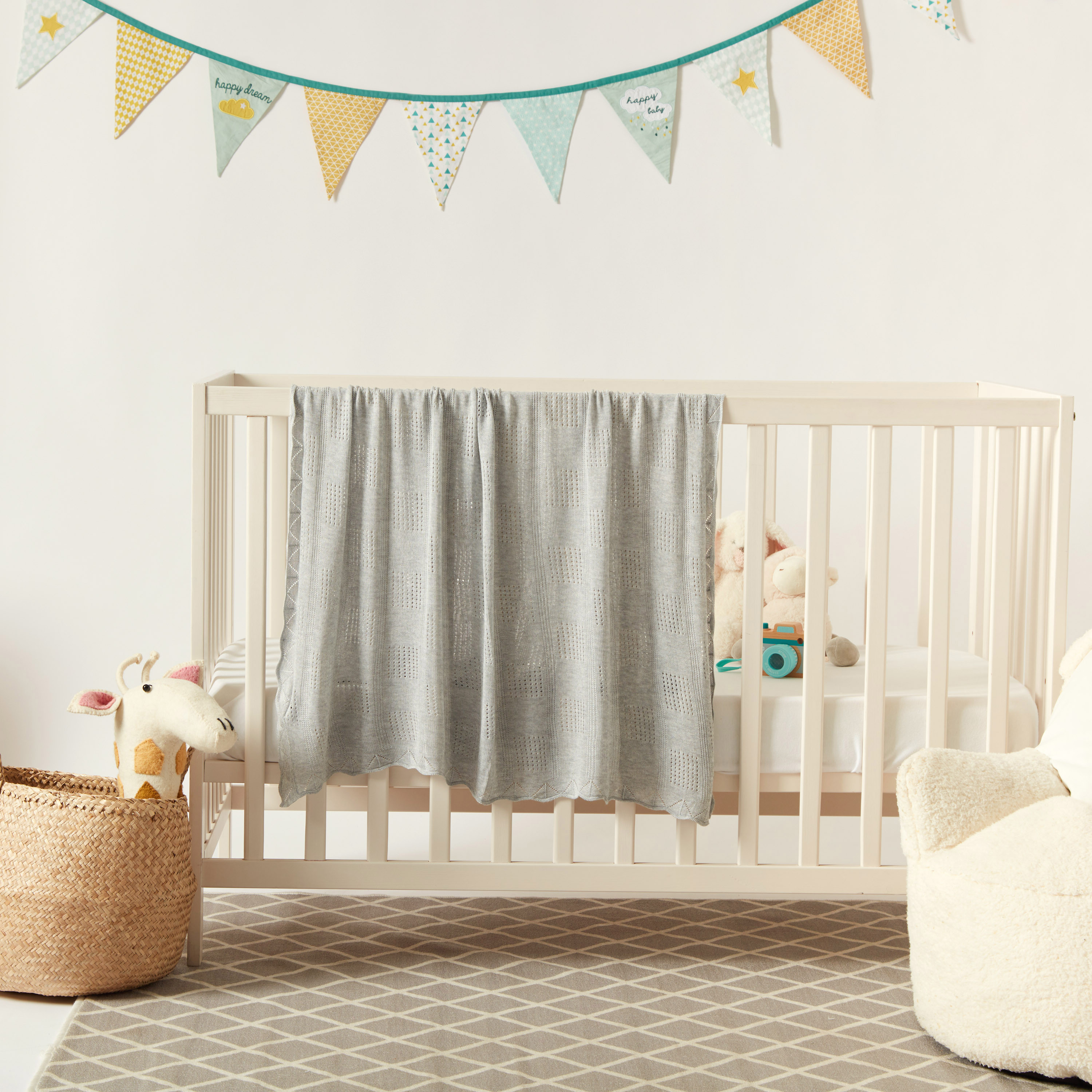 Giggles Textured Luxury Shawl - 80x110 cms-baby-nursery-blanketsandswaddles-blanketsandquilts-image-5