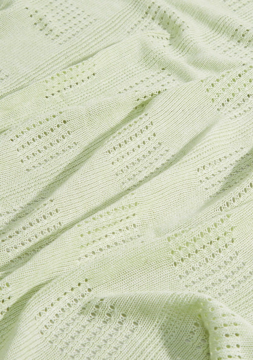 Giggles Textured Luxury Shawl - 80x110 cms-Blankets and Throws-image-3