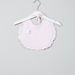 Juniors Bib with Bow Applique and Frill Detail-Accessories-thumbnail-2