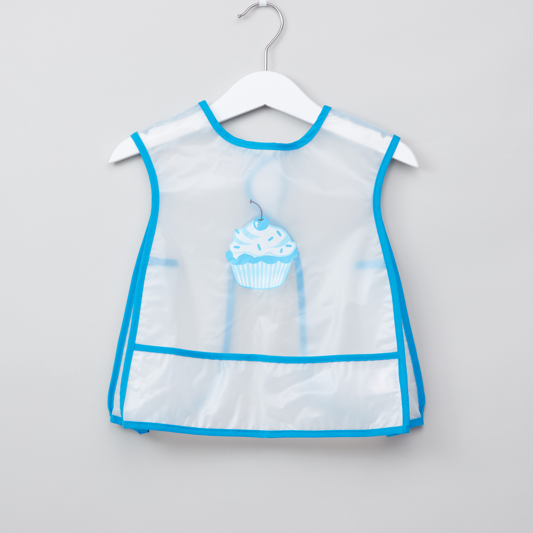 Juniors Printed Bib with Hook and Loop Closure-baby-feeding-bibs-image-1