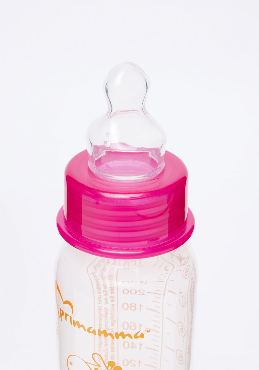 MAM Printed Feeding Bottle with Cap - 240 ml-Bottles and Teats-image-1