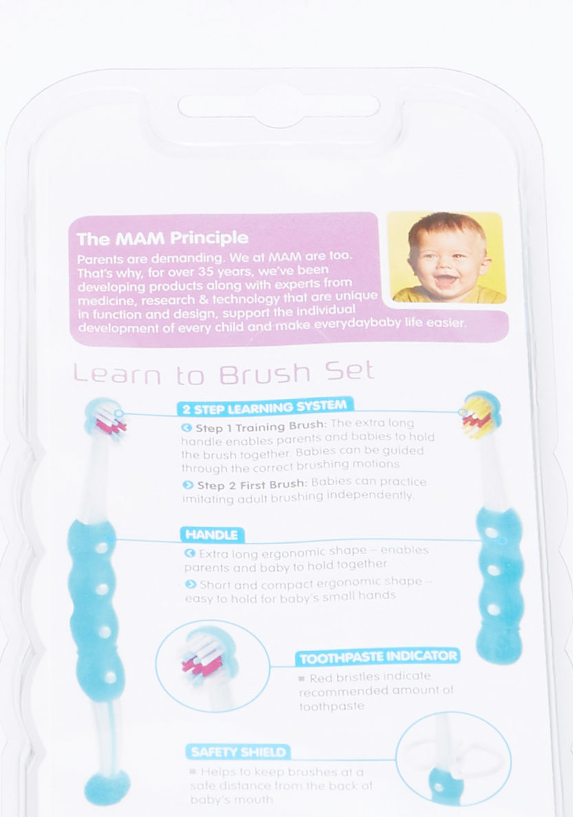 MAM 2-Piece Learn to Brush Set-Oral Care-image-2
