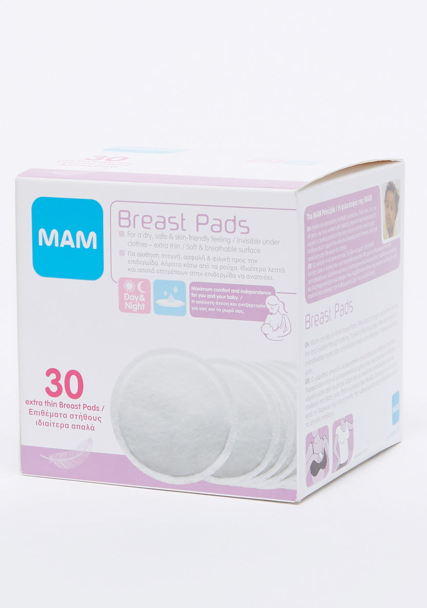 MAM Round Breast Pad – Set of 30-Nursing-image-1