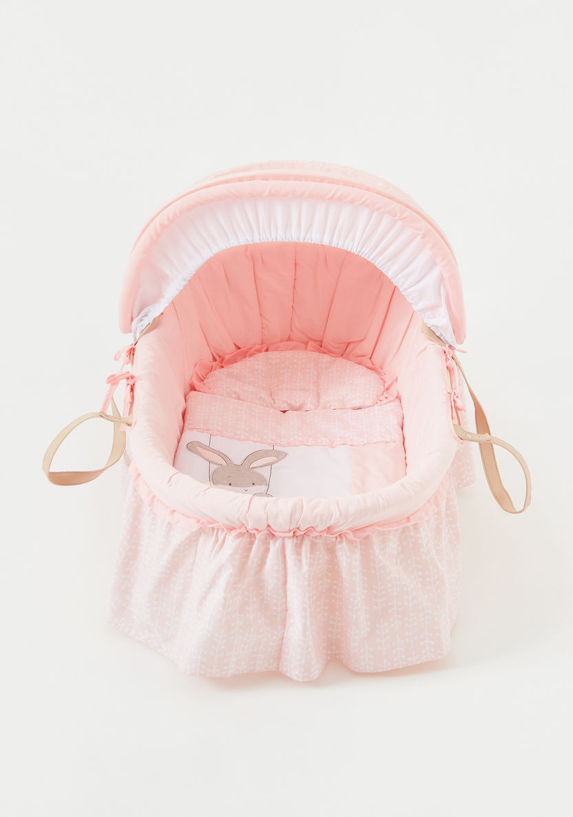 Juniors Printed Moses Basket with Hood-Moses Baskets-image-1