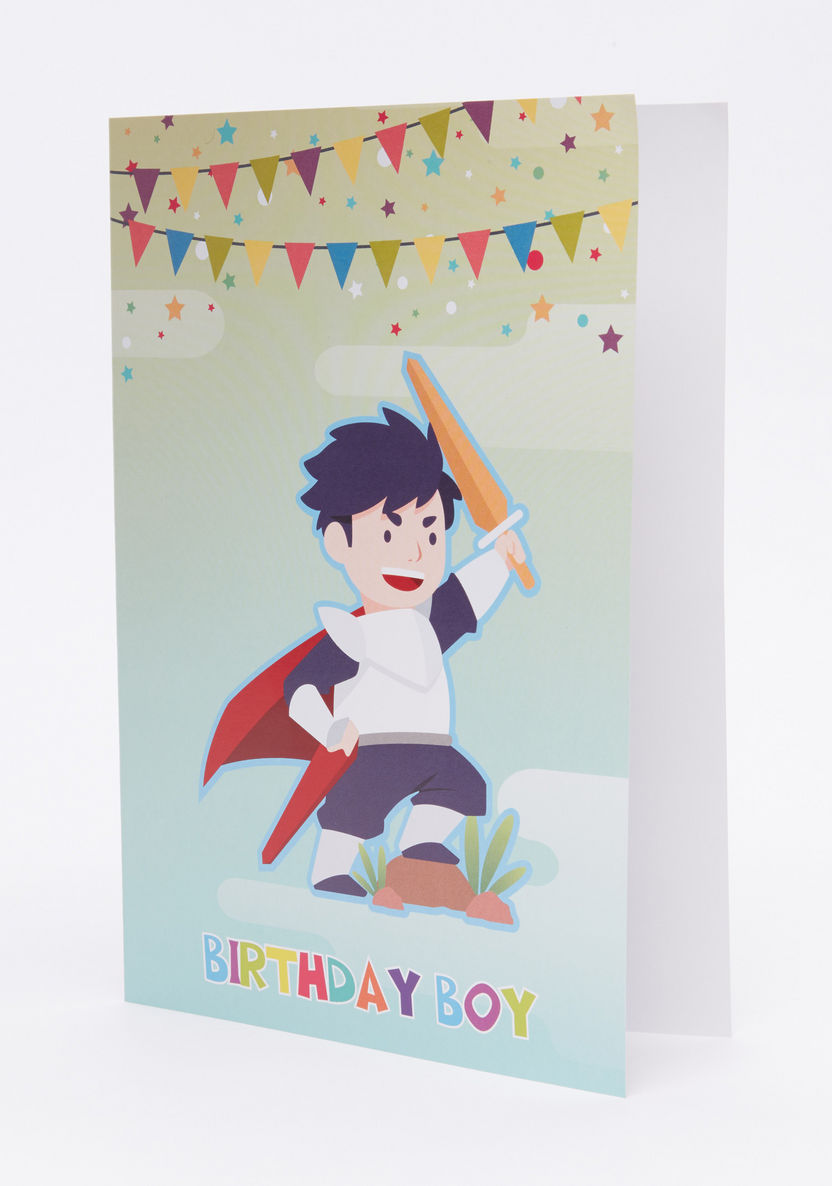 Printed Birthday Greeting Card-Party Supplies-image-0
