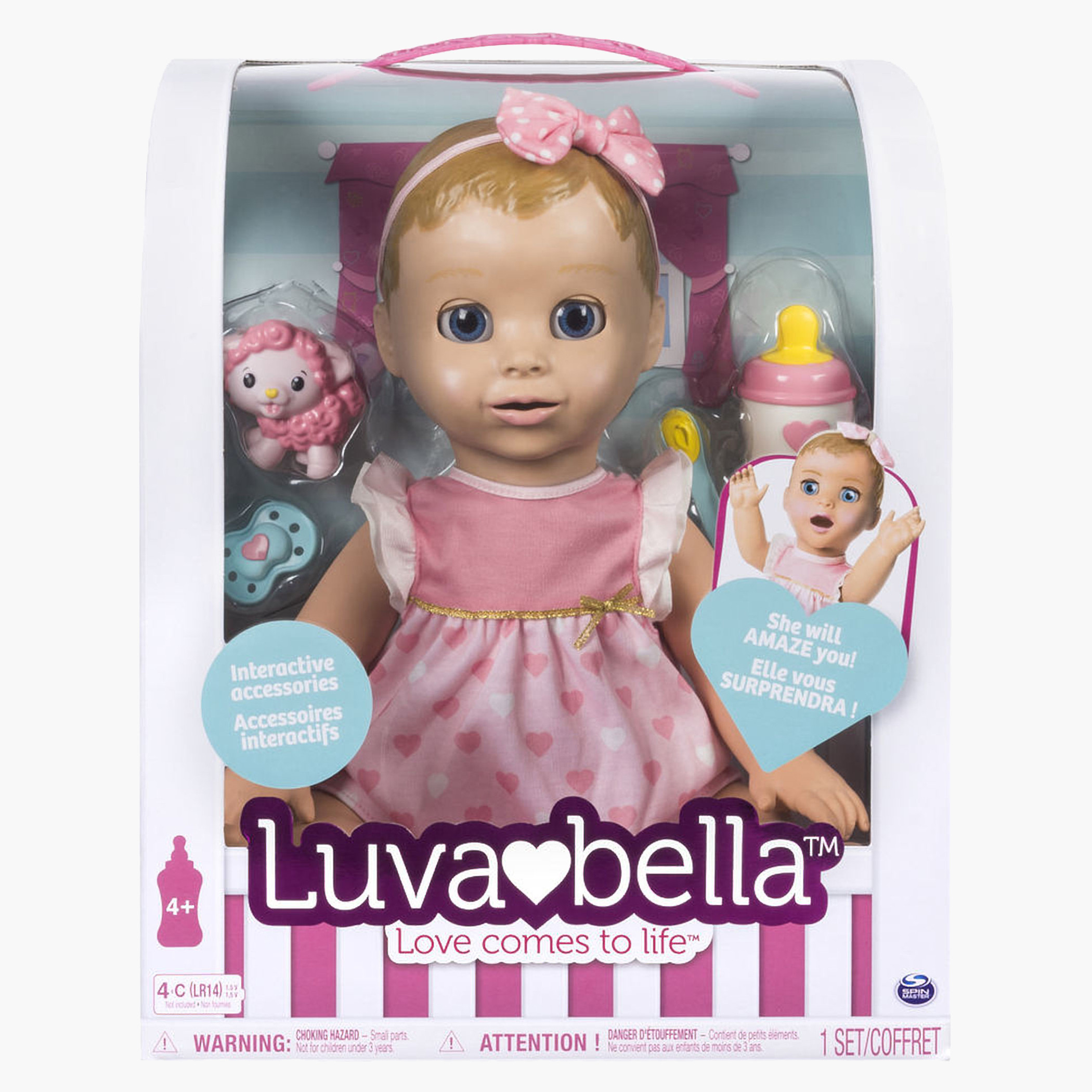 Buy Luvabella Interactive Pretend Play Doll Online Mothercare Bahrain