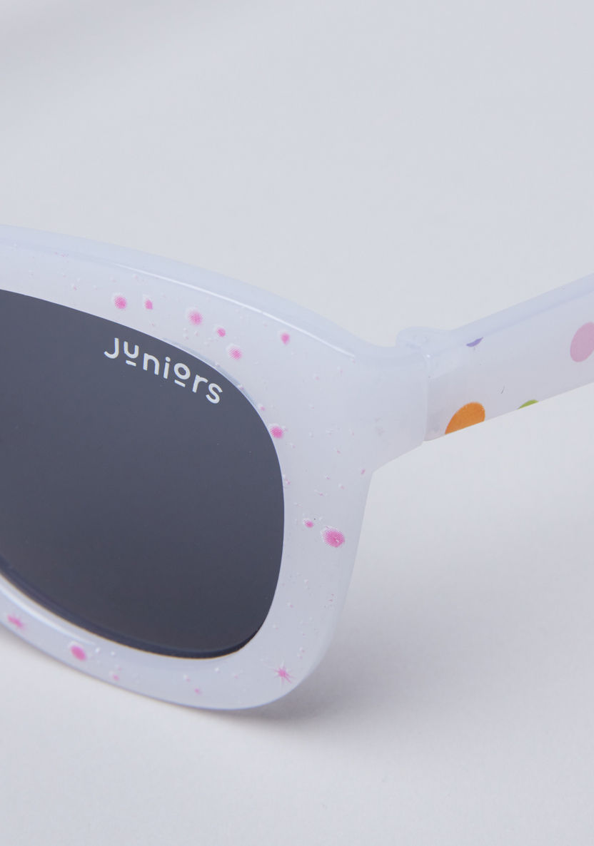 Juniors Abstract Print Sunglasses-Sunglasses-image-1