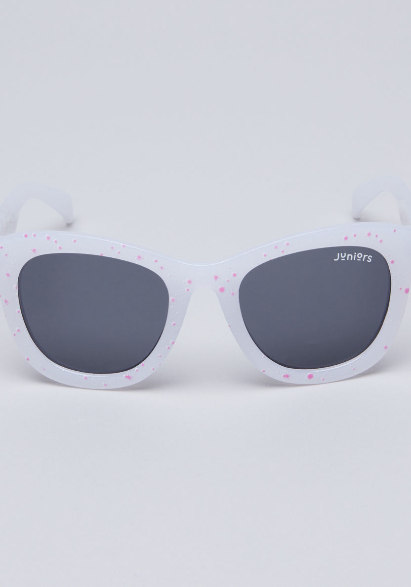 Juniors Abstract Print Sunglasses-Sunglasses-image-2