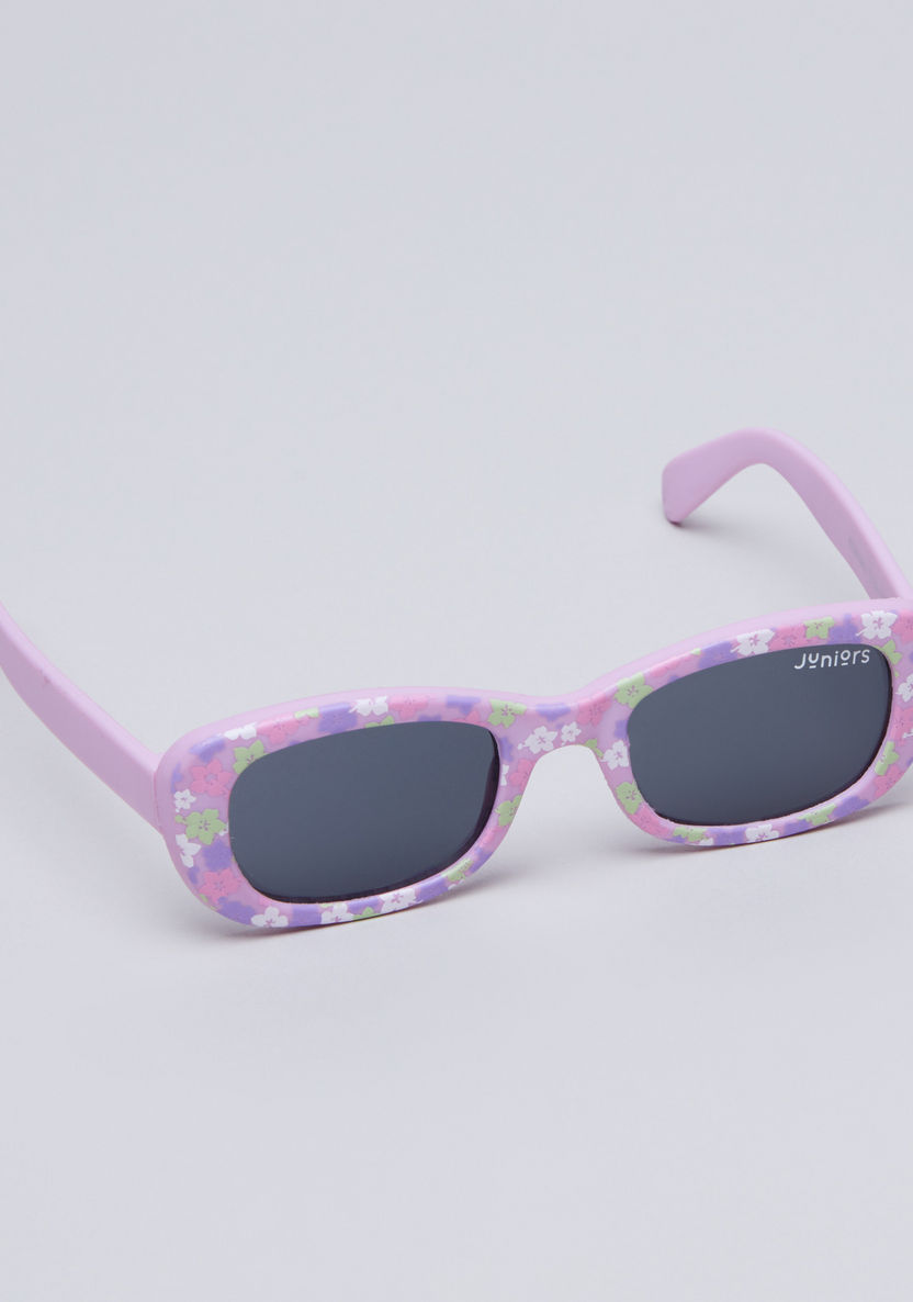 Printed Full Rim Sunglasses-Sunglasses-image-0