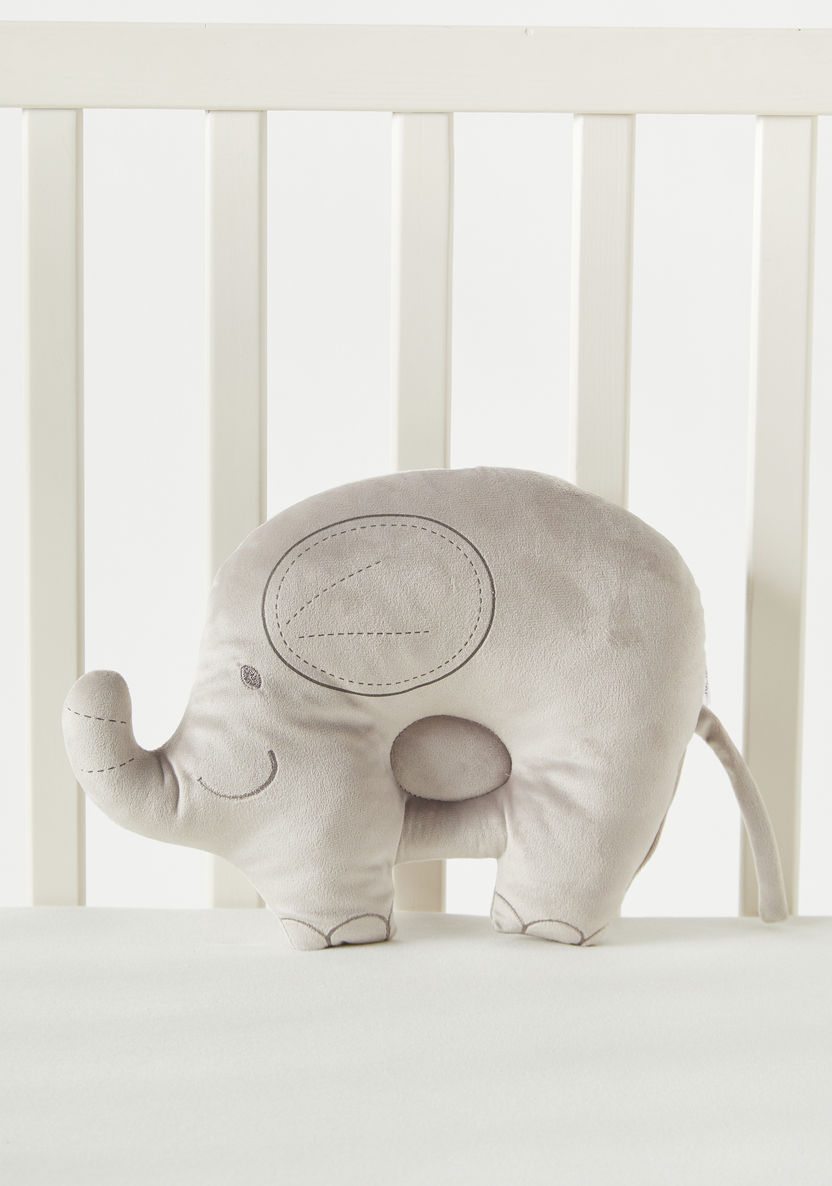 Juniors Elephant Shaped Plush Pillow-Baby Bedding-image-1