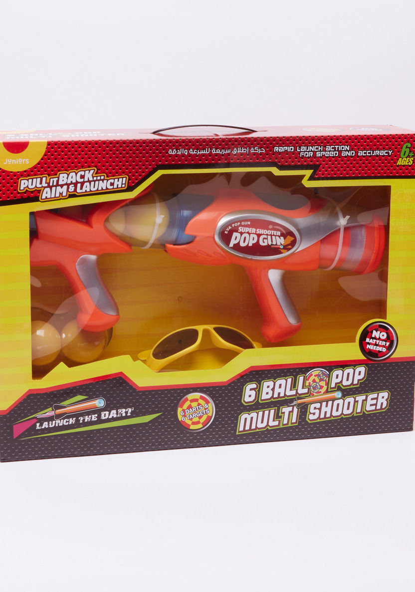 Juniors 6-Ball Pop Multi Shooter Playset-Gifts-image-0