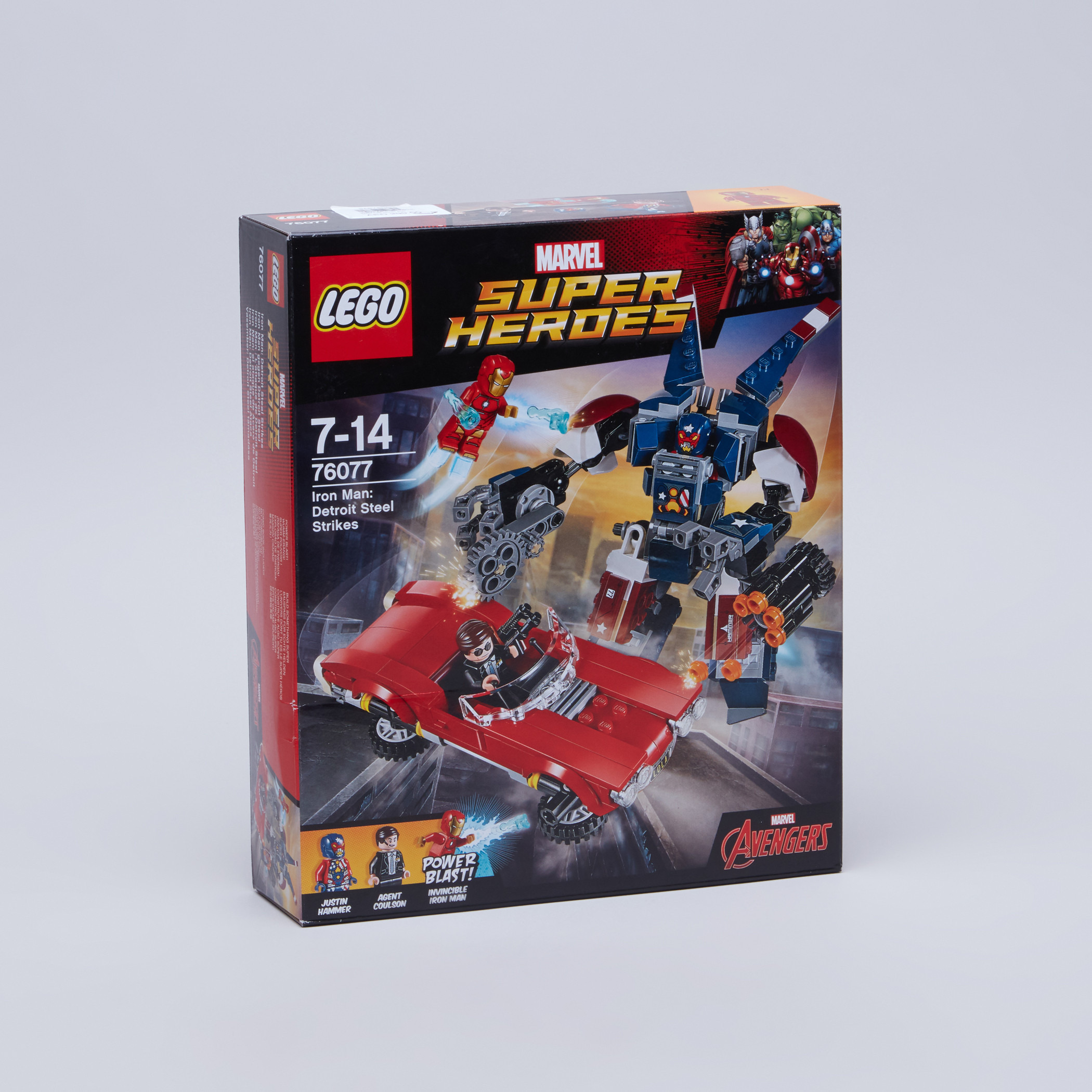 Buy LEGO Iron Man Detroit Steel Strikes Blocks Set 377 Pieces for Babies Online in Bahrain Centrepoint