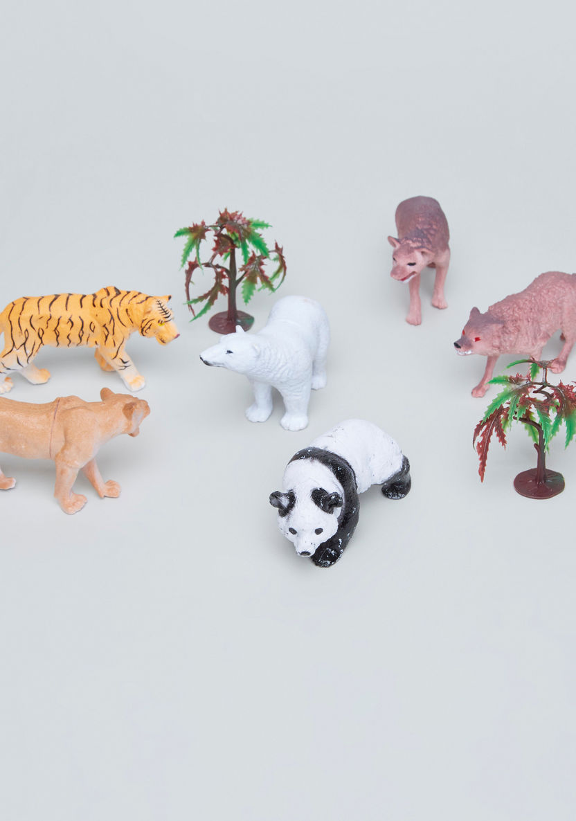8-Piece Toy Wild Animals Set-Baby and Preschool-image-0