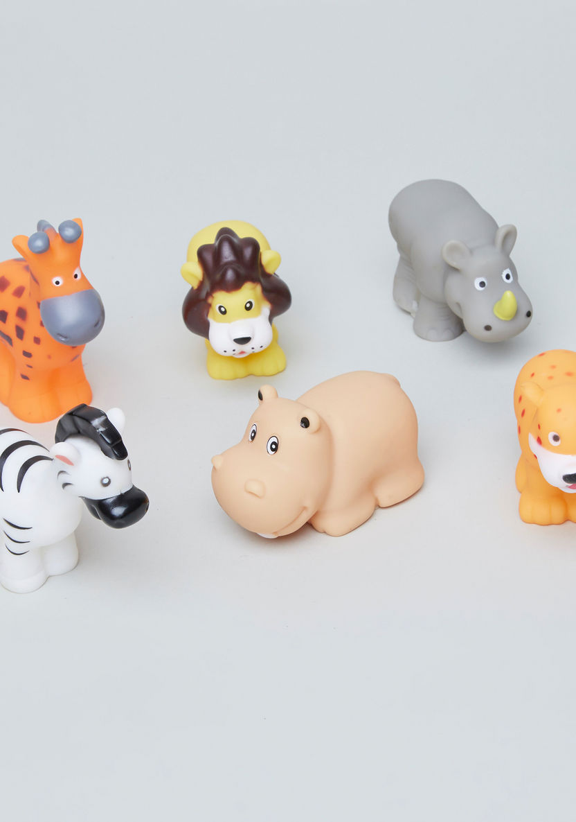 Safari Wild Animal Toys 6-Piece Playset-Baby and Preschool-image-0