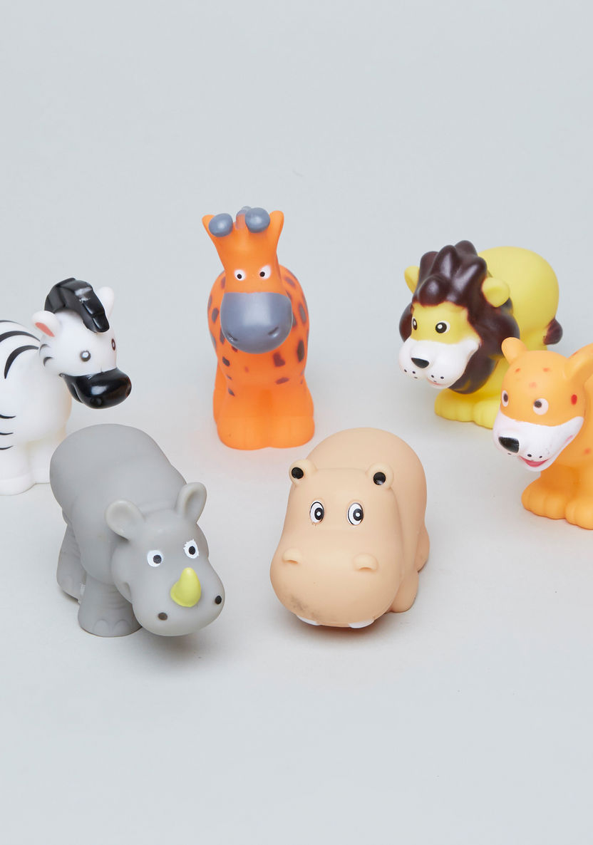 Safari Wild Animal Toys 6-Piece Playset-Baby and Preschool-image-2