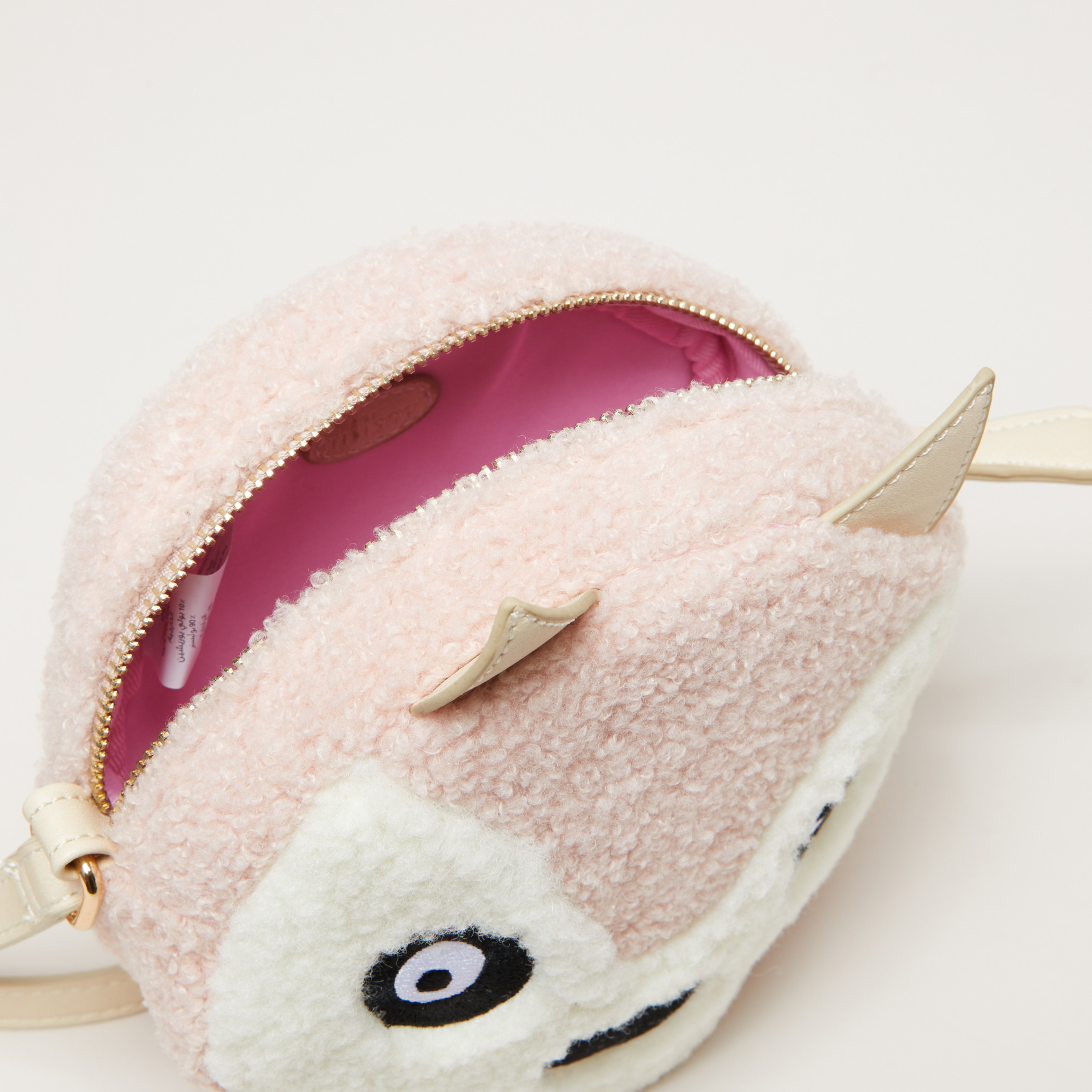 Little Missy Plush Crossbody Bag with Zip Closure-girls-accessories-bags-image-5
