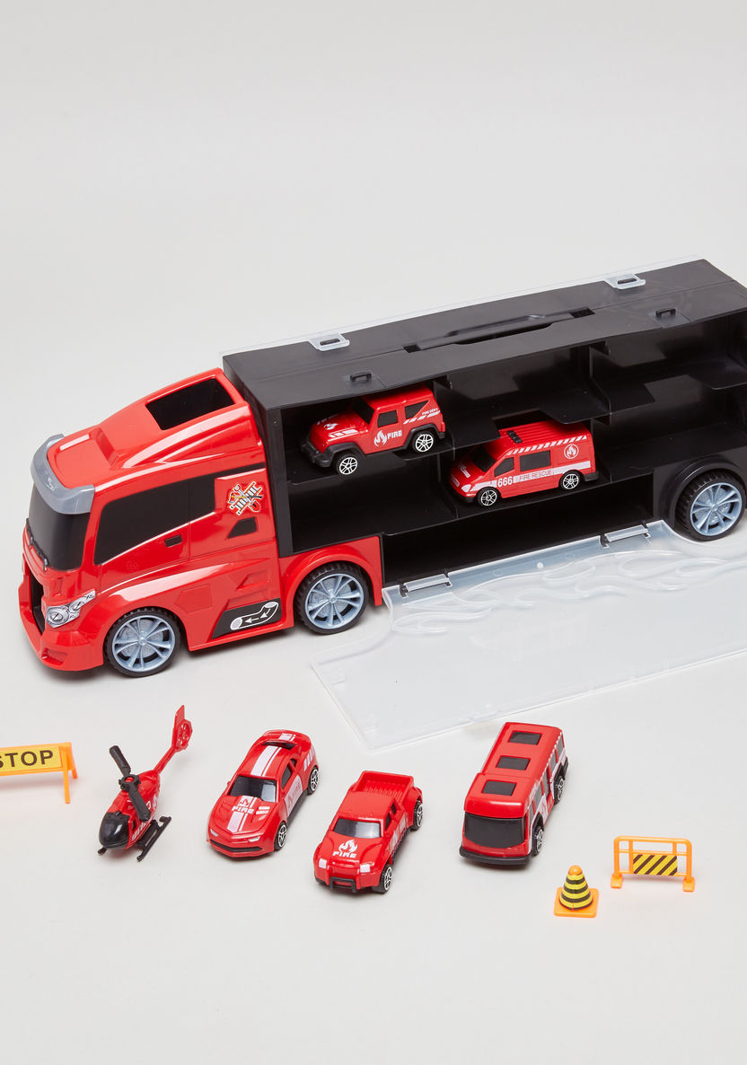 Truck Carry Case Playset with Toy Vehicles-Twinning-image-3