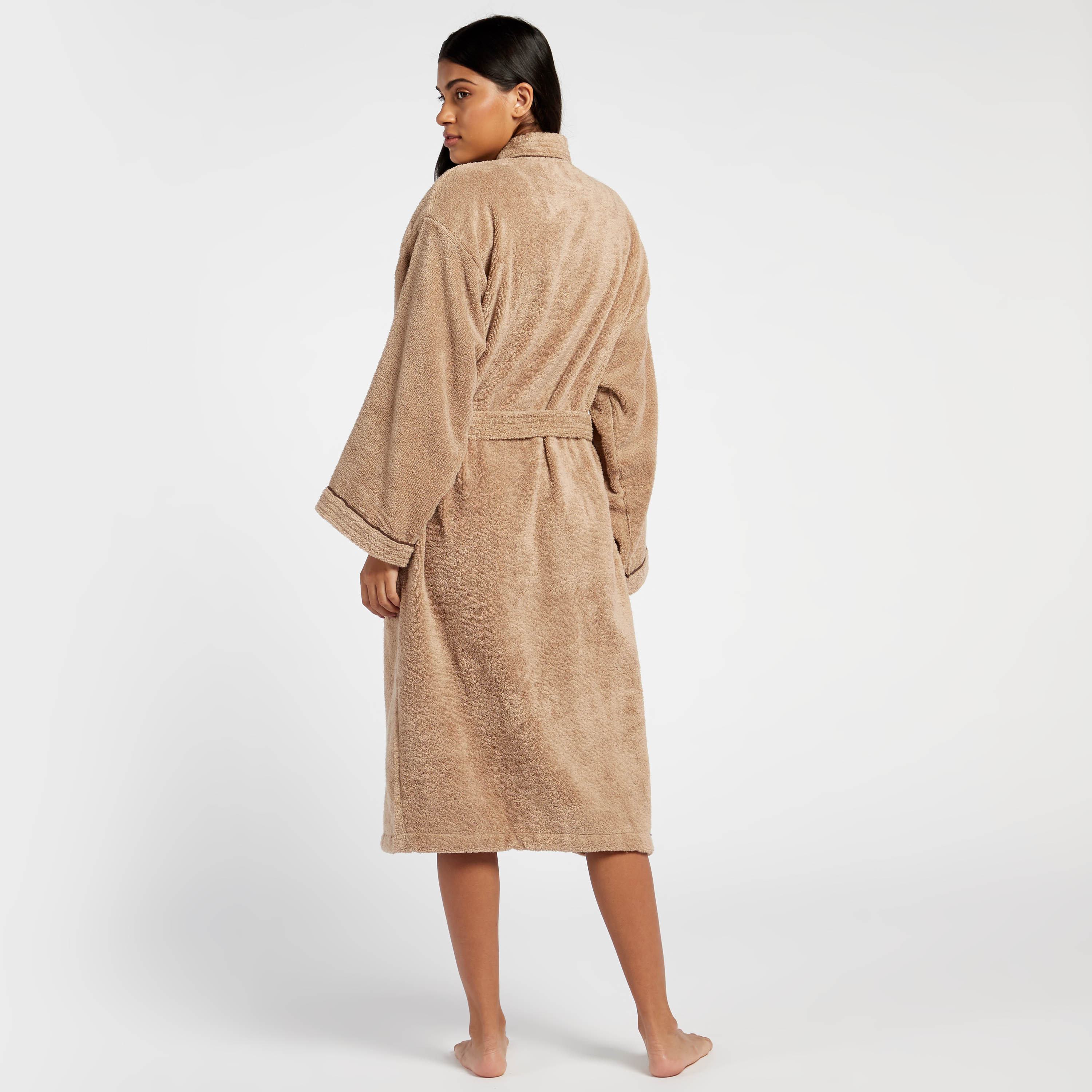 Bathrobe with Sash and Serene Kimono Piping - S-household-bathandlaundry-bathlinen-bathrobesandslippers-bathrobes-image-4