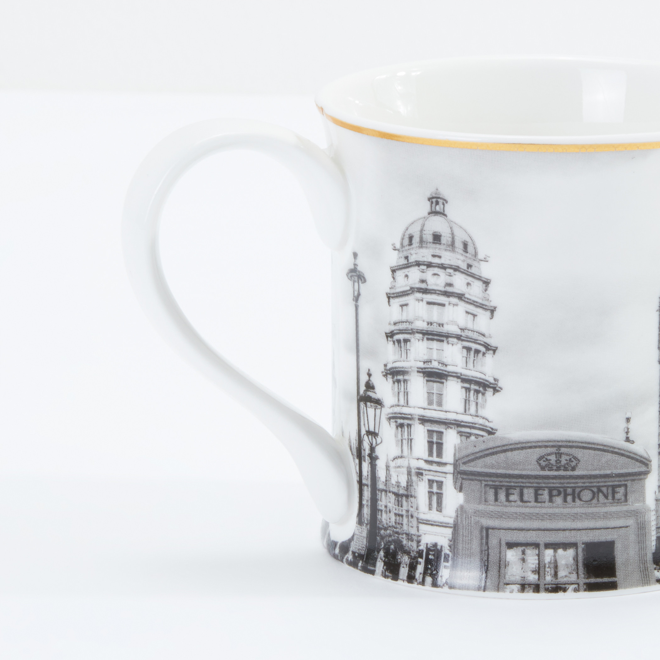 London Printed Coffee Mug with Handle-household-dining-teaandcoffee-mugsandcups-image-3