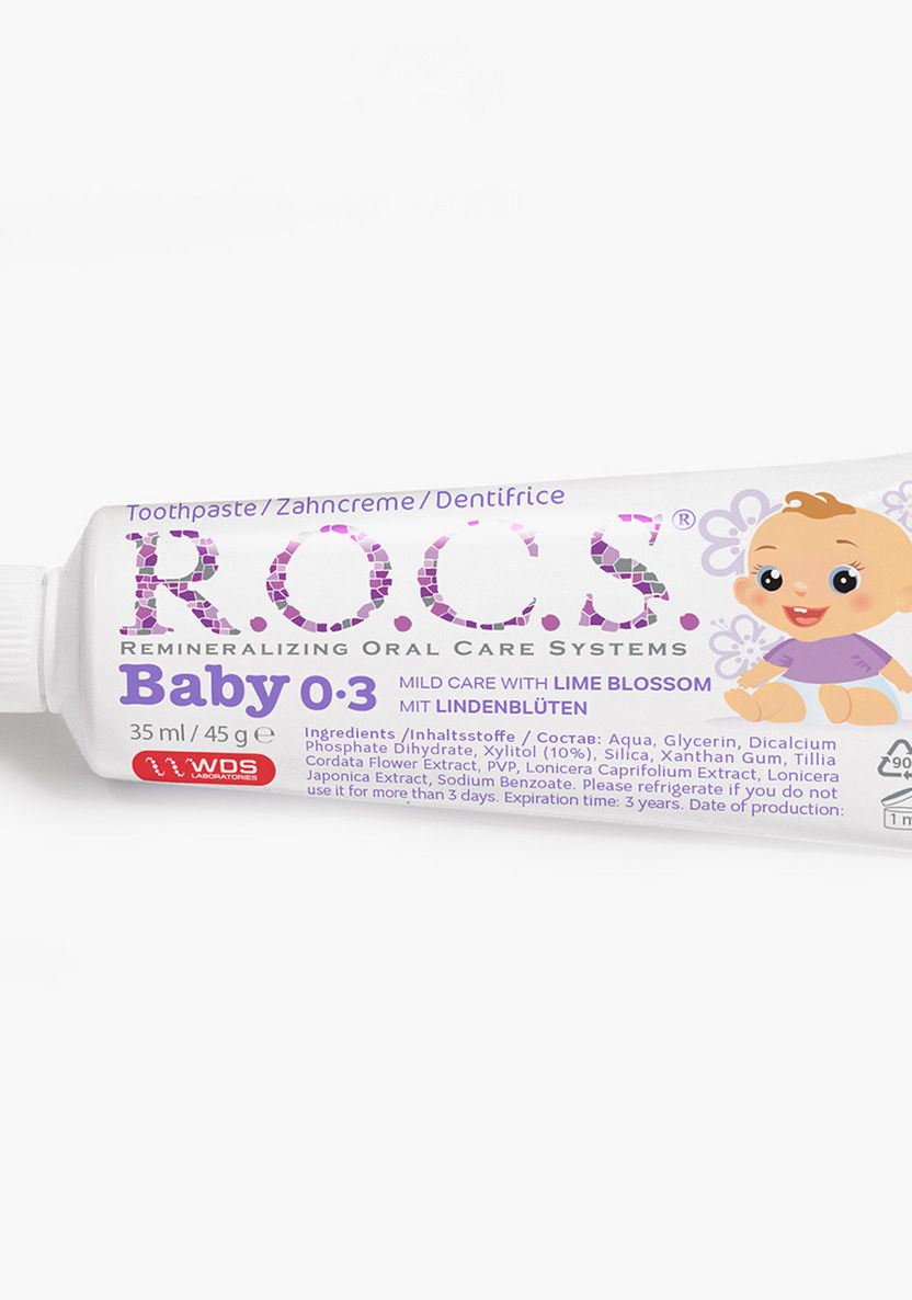 R.O.C.S Baby Toothpaste with Lime Blossom-Oral Care-image-0