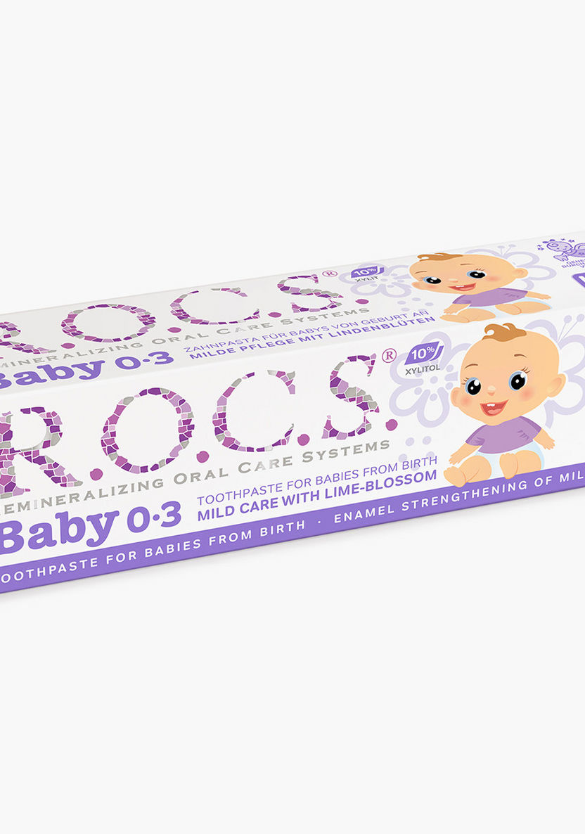 R.O.C.S Baby Toothpaste with Lime Blossom-Oral Care-image-2