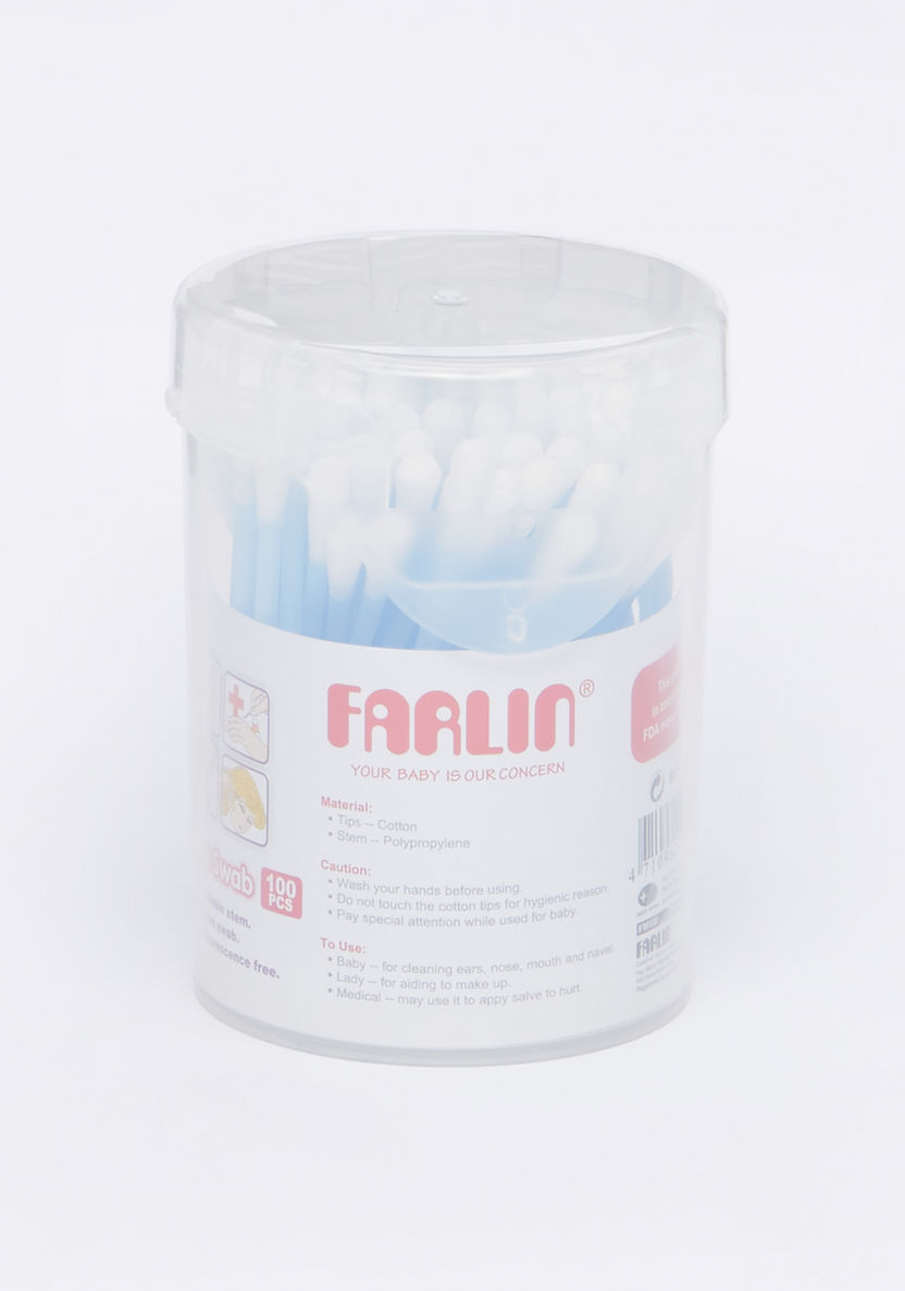 FARLIN 100-Piece Cotton Buds-Grooming-image-0