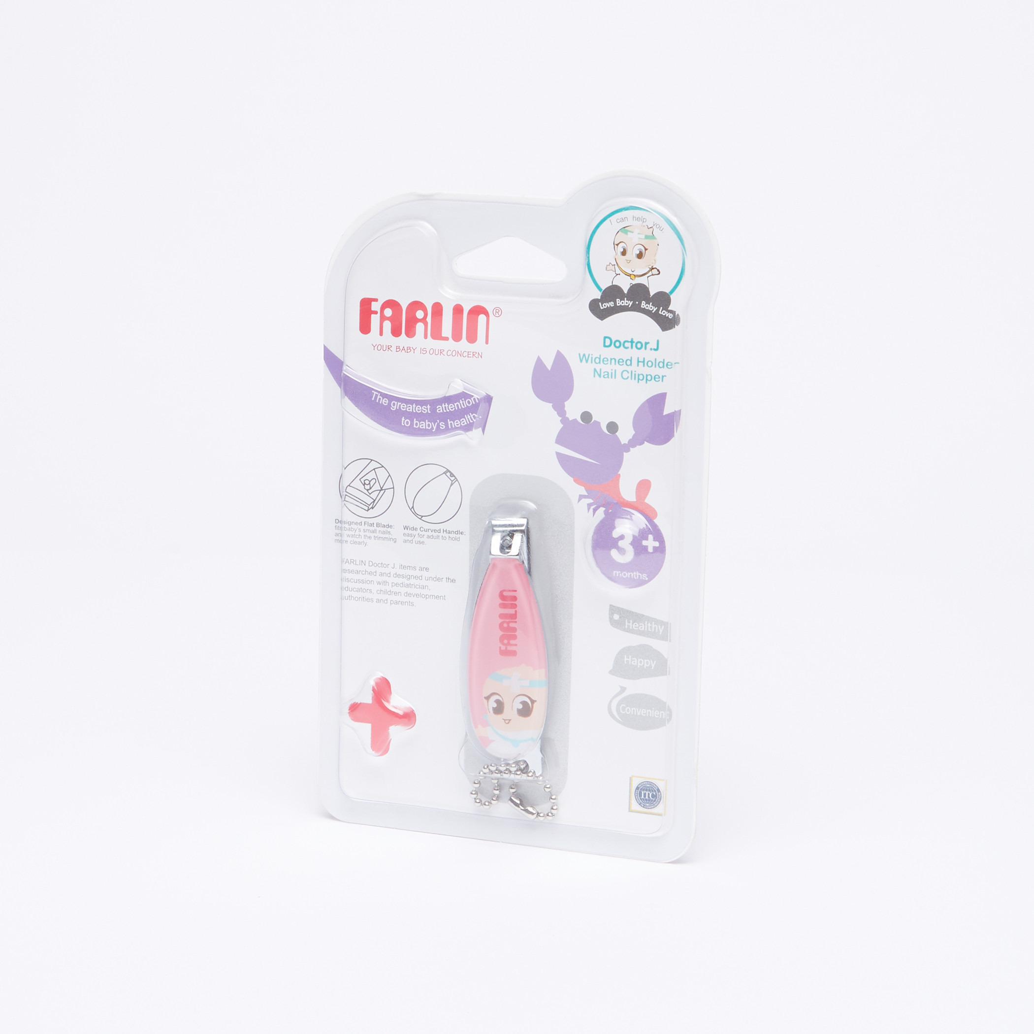FARLIN Printed Widened Holder Nail Clipper-beautyandpersonalcare-babycare-babygrooming-image-3