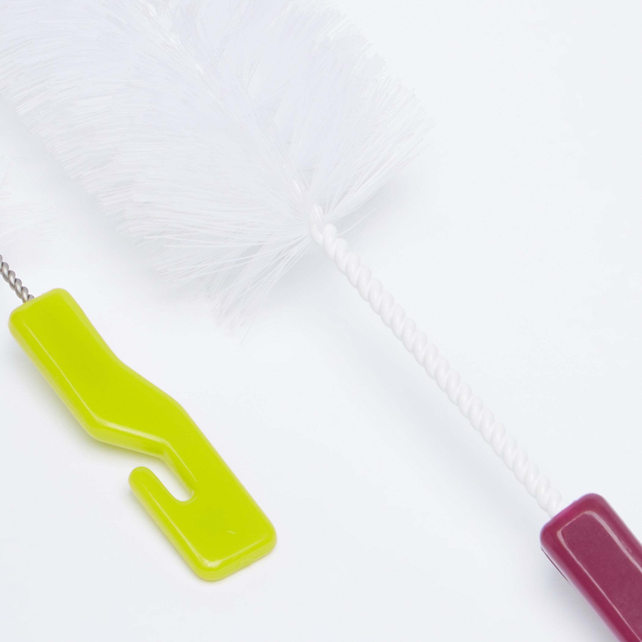 Farlin 2-Piece Bottle and Teat Washer Brush Set-baby-feeding-accessories-image-2