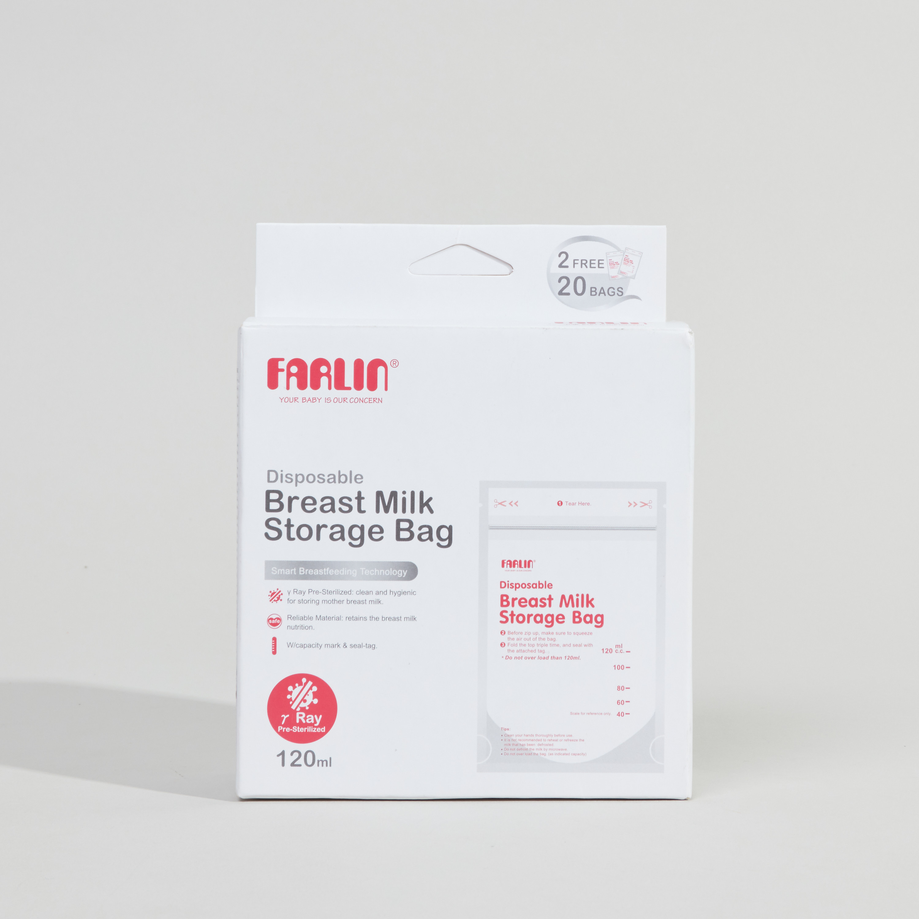 FARLIN Breast Milk Storage Bag-baby-feeding-accessories-image-1