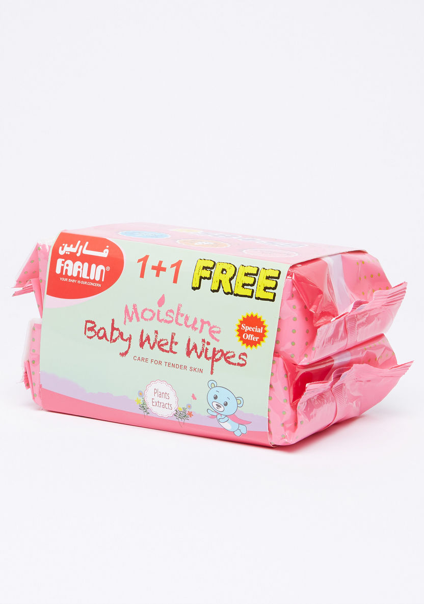 FARLIN 1+1 85-Piece Wet Baby Wipes-Baby Wipes-image-2