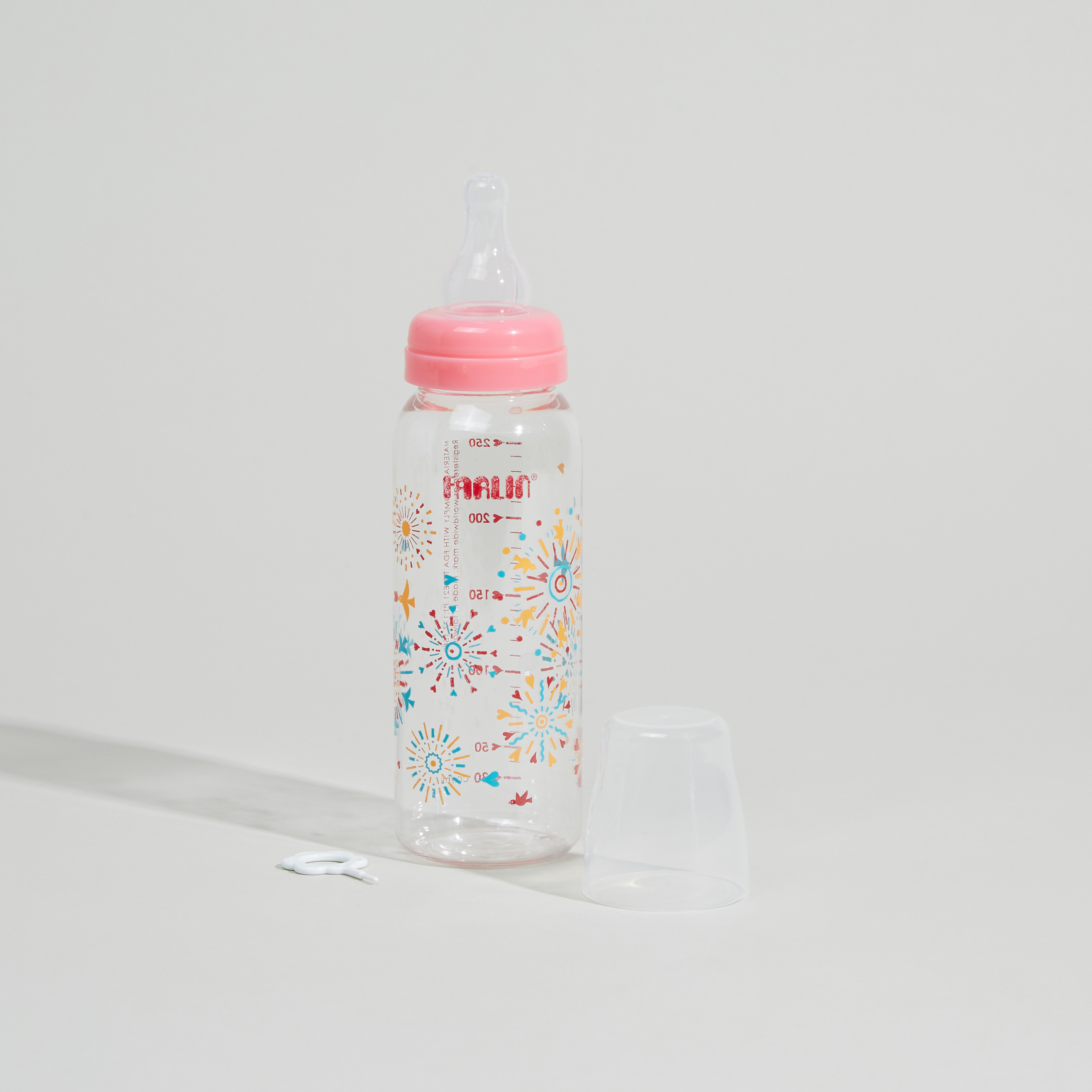 رضّاعة أطفال مع غطاء بسعة - 250 مل من فارلين.-baby-feeding-feedingbottles-bottlesandteats-image-2