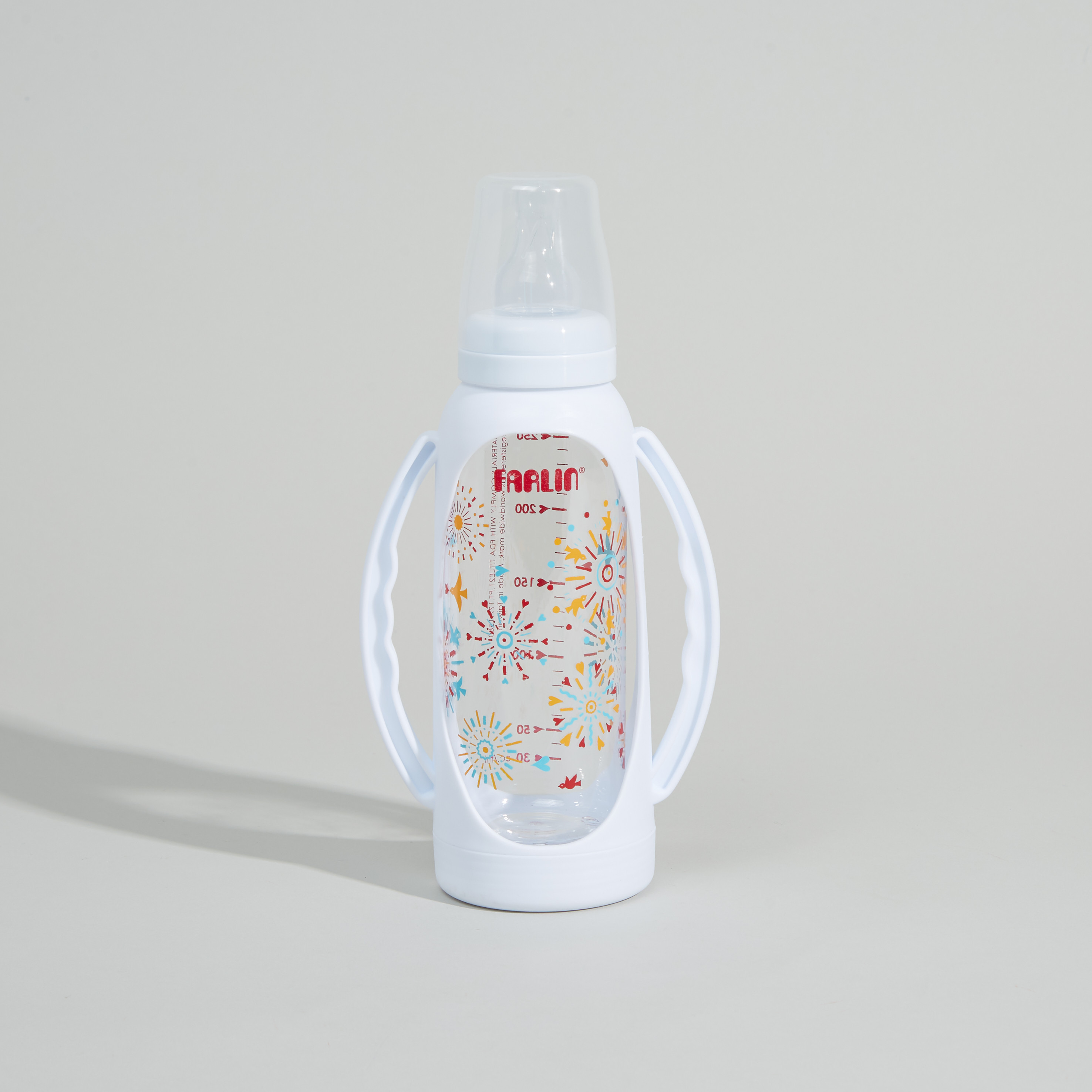 رضاعة أطفال بمقابض وطبعات من فارلين - 250 مل-baby-feeding-feedingbottles-bottlesandteats-image-3