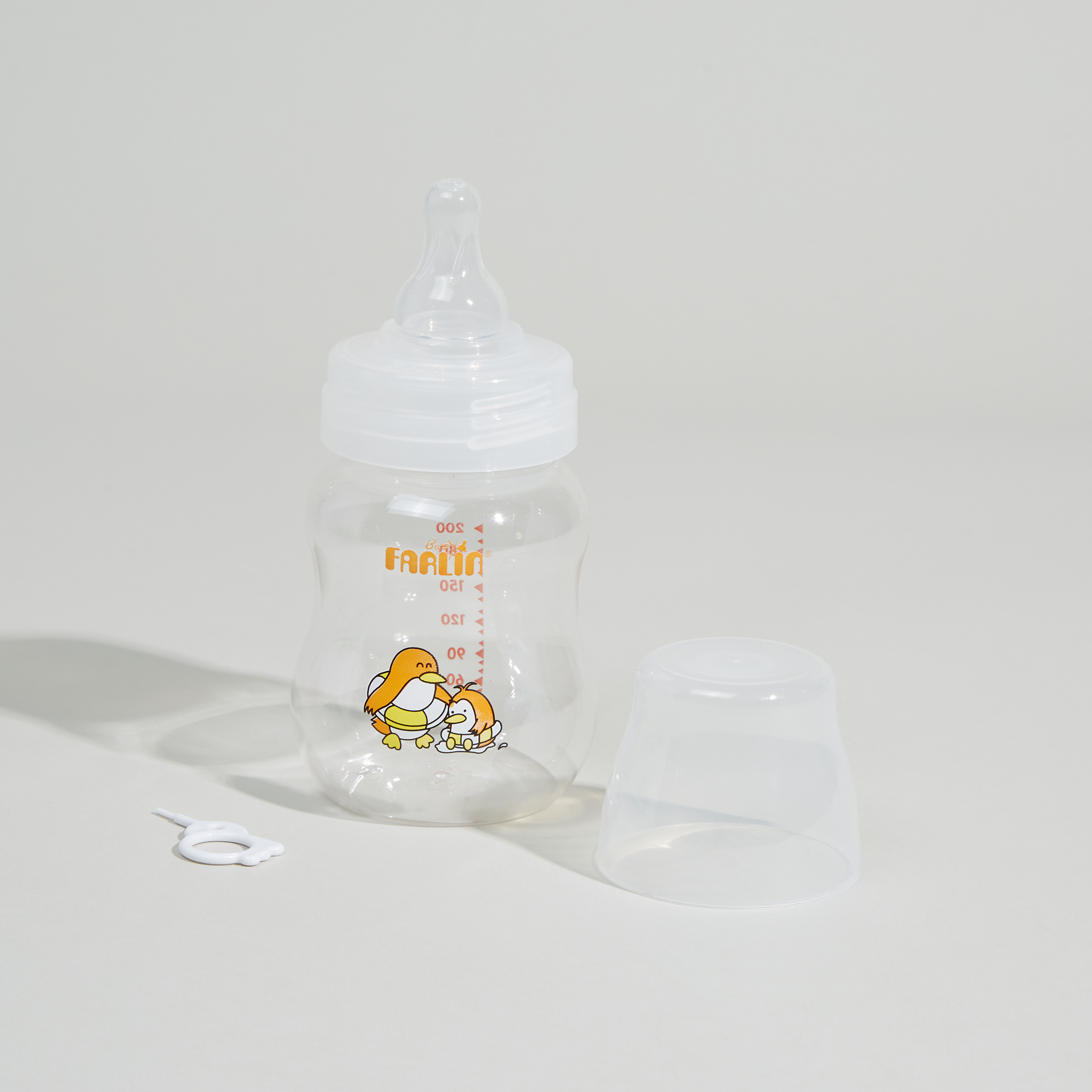 FARLIN Wide Neck Feeding Bottle - 207 ml-baby-feeding-feedingbottles-bottlesandteats-image-2