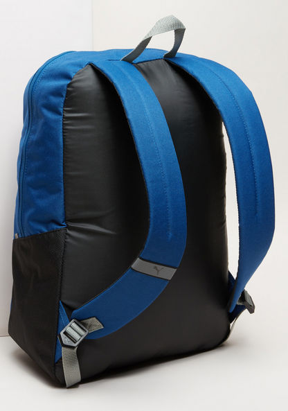 PUMA Printed Backpack with Zip Closure
