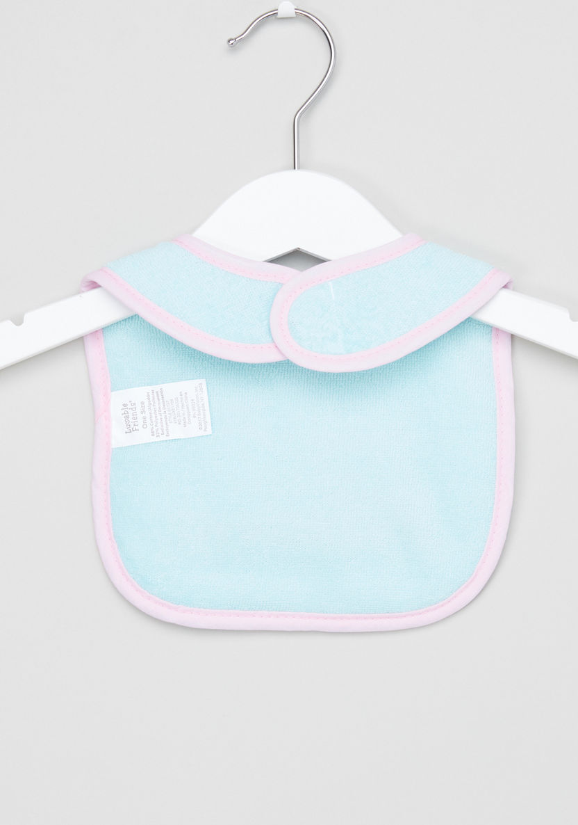 Luvable Friends Embroidered Bib with Hook and Loop Closure-Accessories-image-3