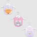 Luvable Friends Printed Bibs with Back Closure - Set of 3-Accessories-thumbnail-0