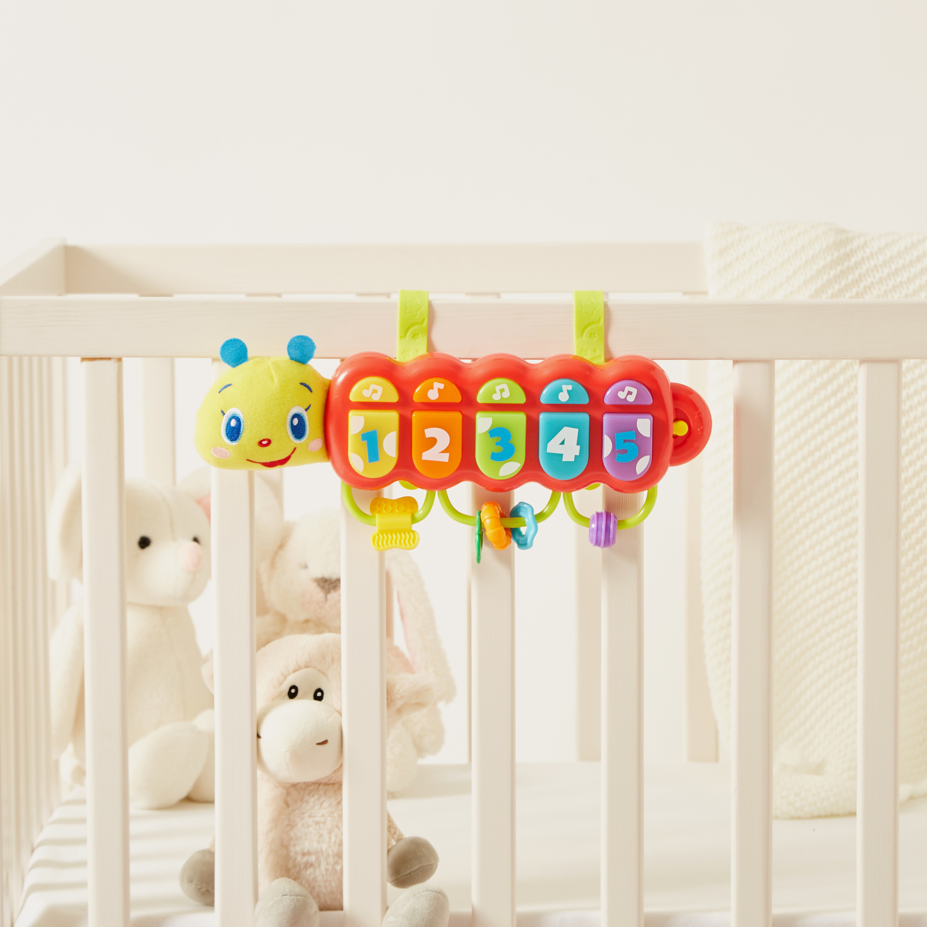 Buy Juniors Light Up Musical Caterpillar Online Mothercare Bahrain