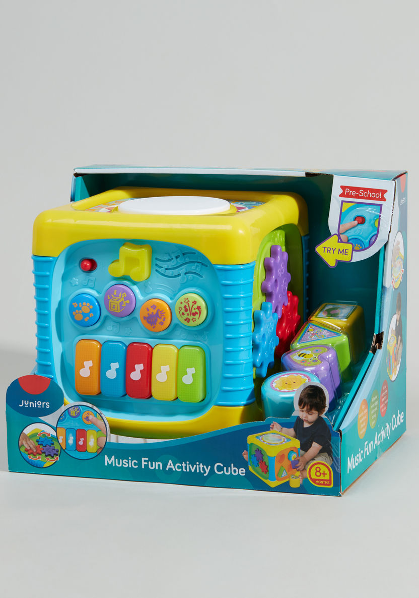 Juniors Music Fun Activity Cube Toy-Baby and Preschool-image-0