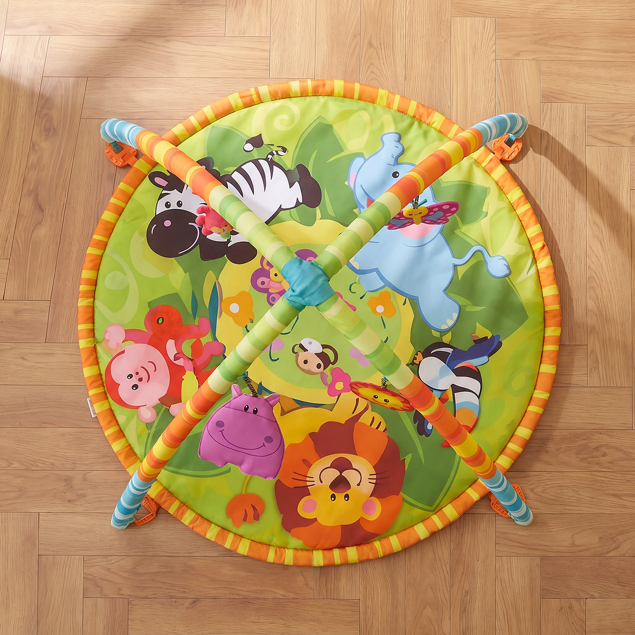 حصيرة لعب جانجل بالز بطبعات من جونيورز-baby-infantactivity-playgyms-image-2