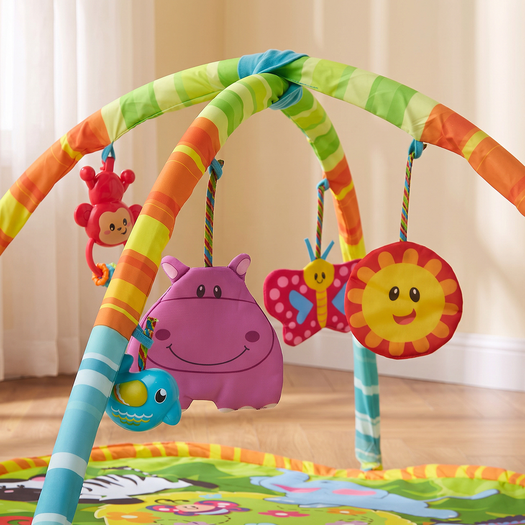 حصيرة لعب جانجل بالز بطبعات من جونيورز-baby-infantactivity-playgyms-image-4