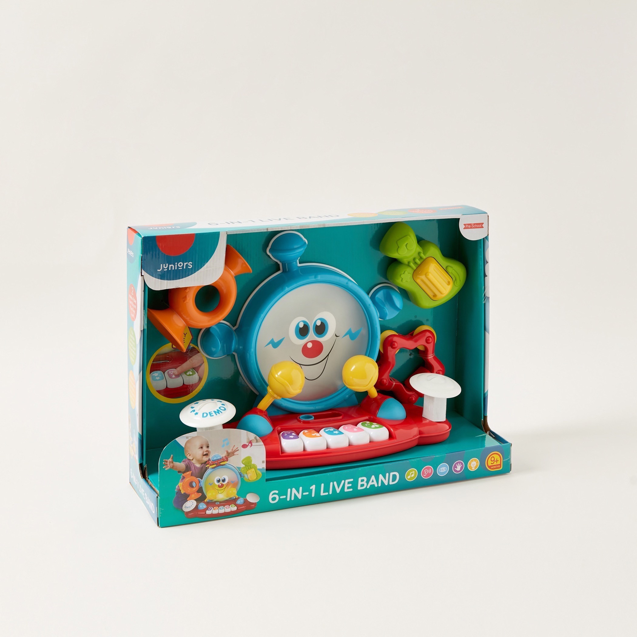 Juniors 6-in-1 Live Band Playset-toys-babyandtoddlertoys-lightsandmusicaltoys-image-5