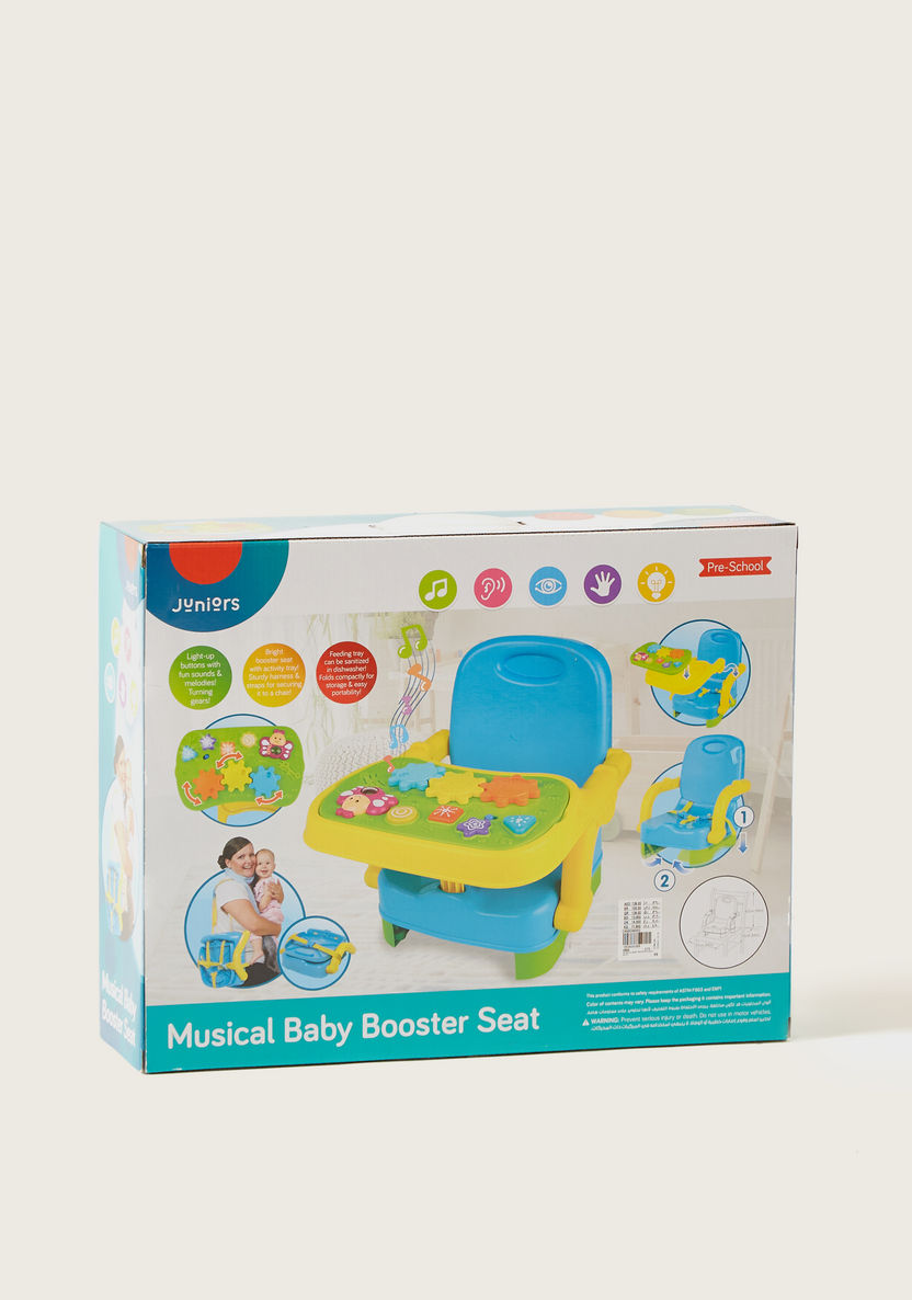 Juniors Musical Baby Booster Seat-High Chairs and Boosters-image-5