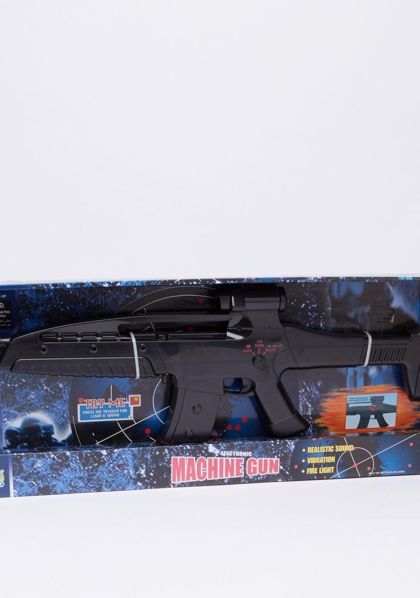Gealex Toys Machine Gun Toy with Light and Sound-Action Figures and Playsets-image-0