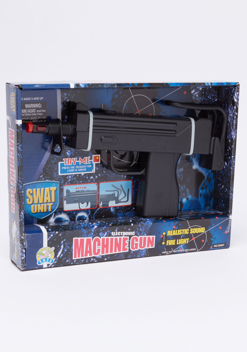 Gealex Toys M11 Electronic Submachine Gun Toy with Light and Sound-Gifts-image-0