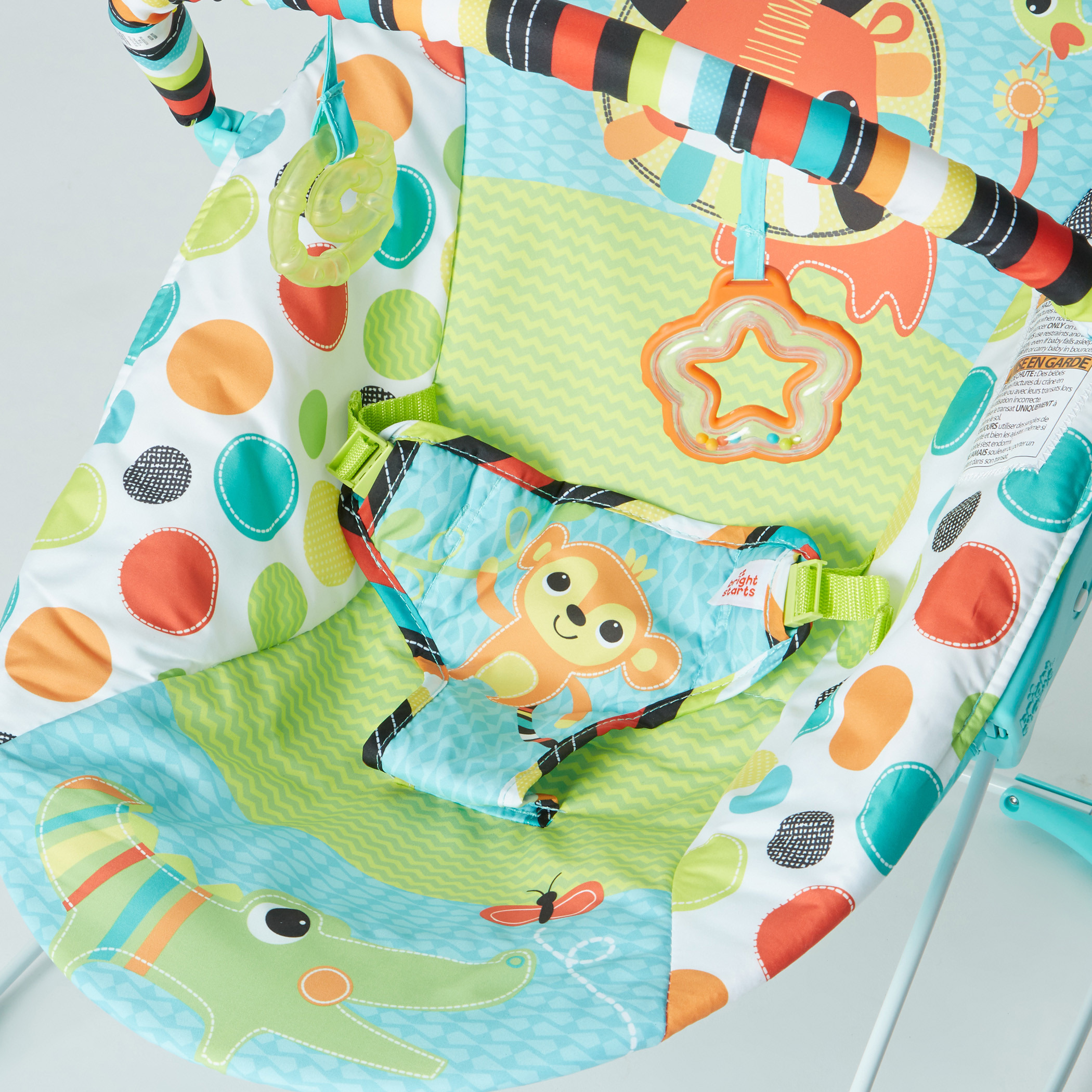 Bright starts kaleidoscope hot sale safari vibrating bouncer