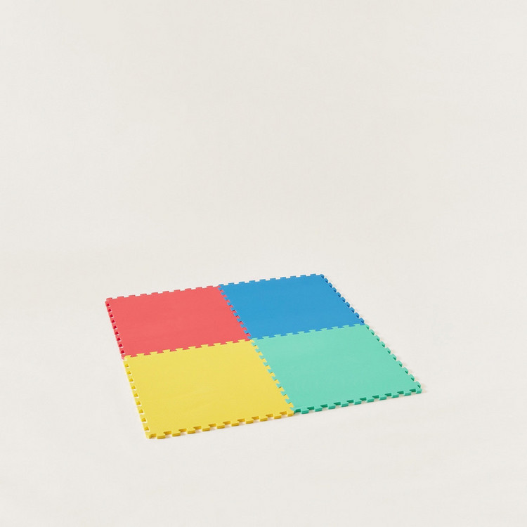 Juniors Textured 4-Piece Floor Mat Set