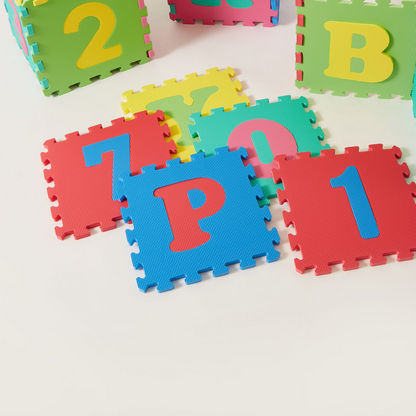 Juniors 36-Pieces Alphabet amd Number Puzzle Mat